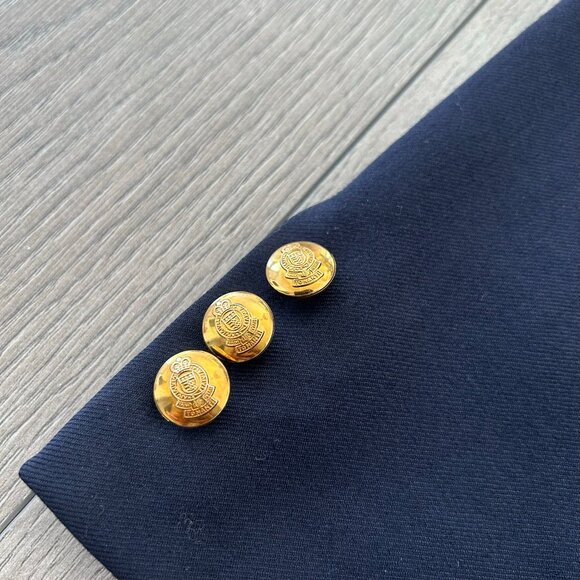 Classic YSL men's navy blazer - Picture 7 of 7